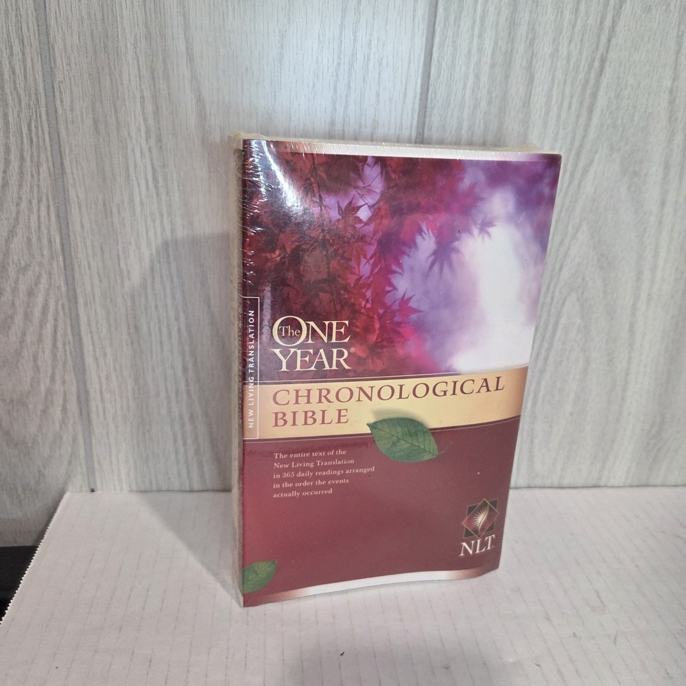 THE ONE YEAR CHRONOLOGICAL BIBLE NLT (ONE YEAR BIBLE: NLT) By Tyndale BRAND NEW